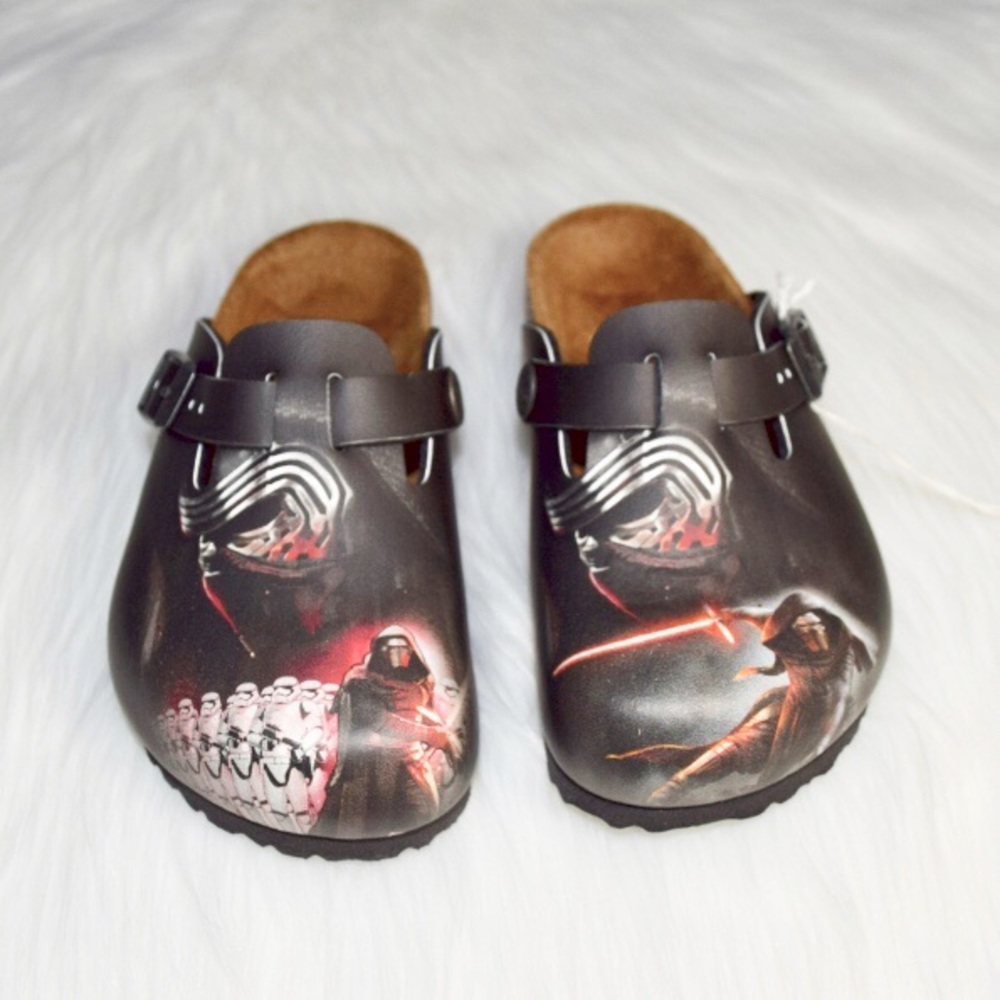 Boston Kids Birko-Flor Birkenstock Kylo Ren